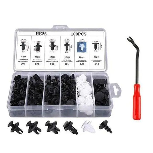 Universal Car Expansion Screws (Pack of 100)