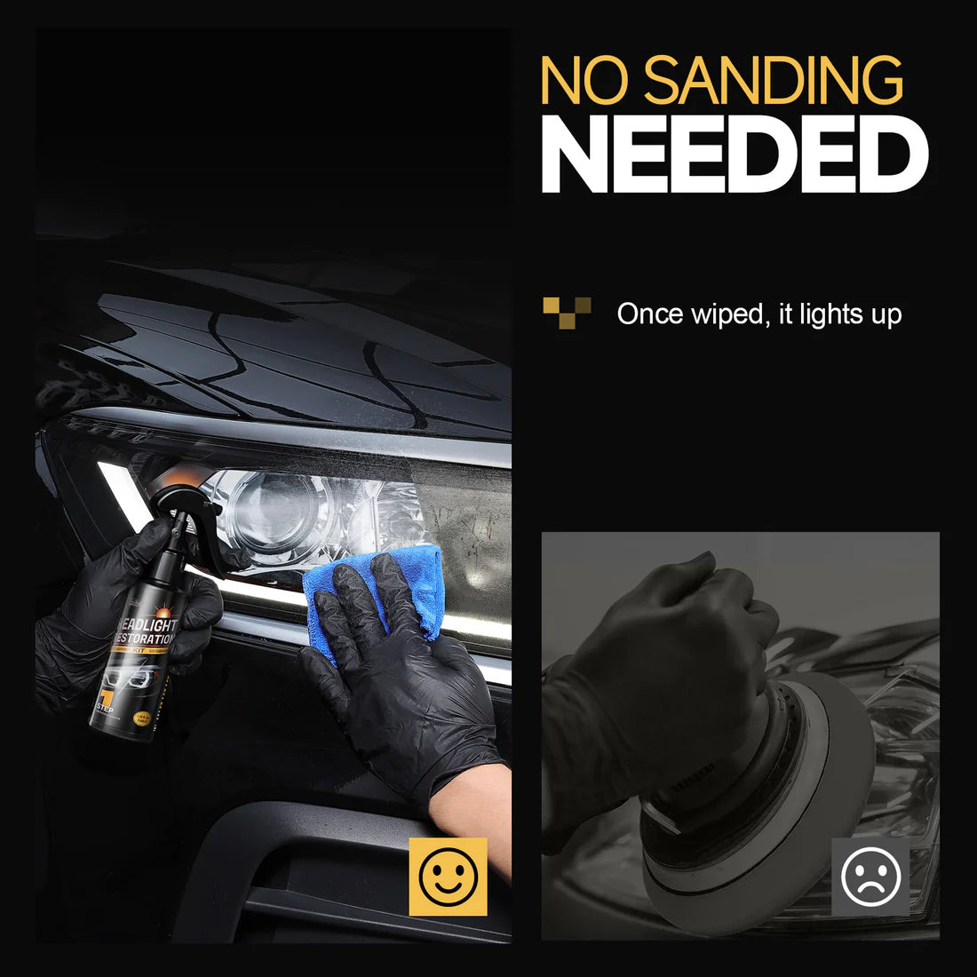 Advance Headlight Restoration Kit (Pack Of 2)