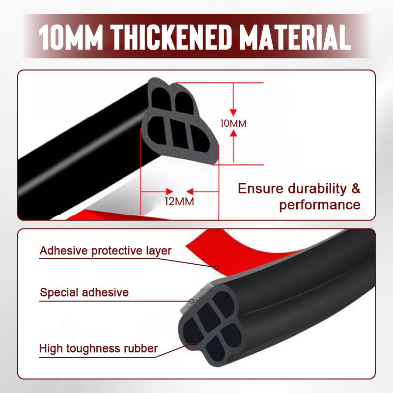 FlexGuard™ Premium Car Rubber Seal Strip (10 mtrs)