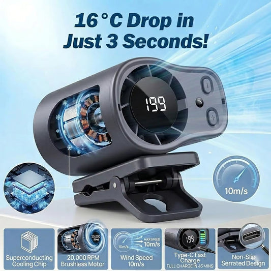 AeroChill™ Digital Turbo Portable Fan