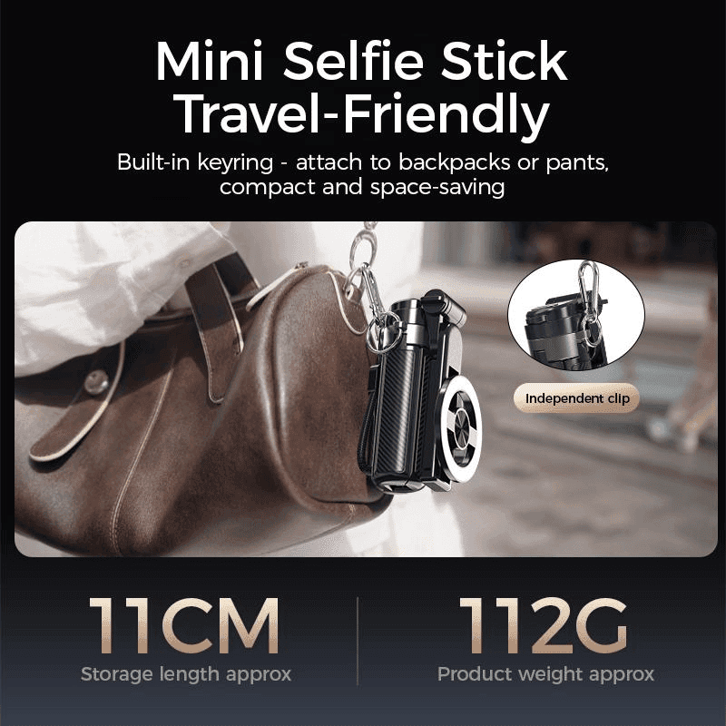 SnapNova™ 360° Premium Magnetic Selfie Stick