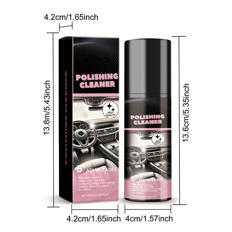 Premium Interior Polishing Cleaner (Pack of 2)